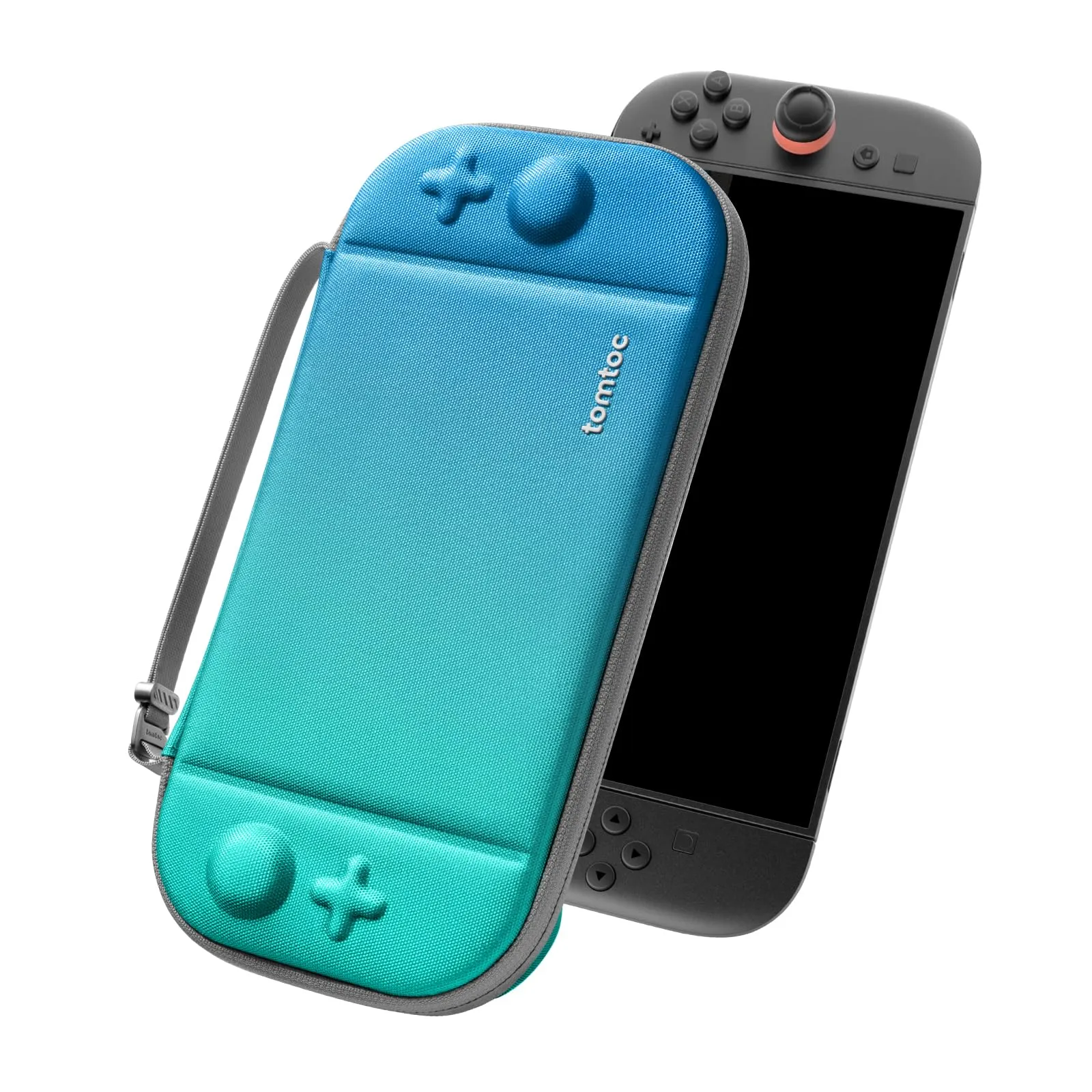 tomtoc Custodia per Nintendo Switch 2 (2025), Borsa da Trasporto Slim con 12 Slot per Cartucce di Gioco - immagine 1