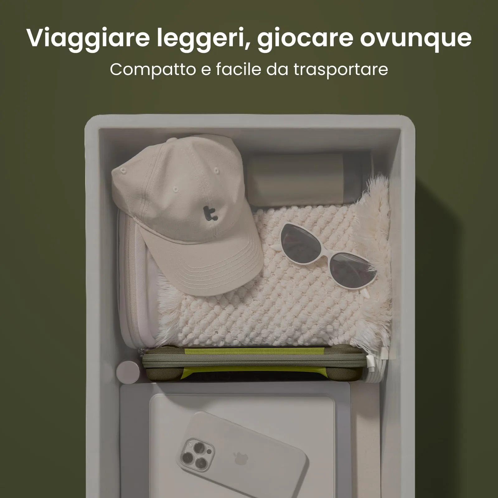 tomtoc Custodia per Nintendo Switch 2 (2025), Borsa da Trasporto Slim con 12 Slot per Cartucce, Protezione di livello Militare - immagine 7
