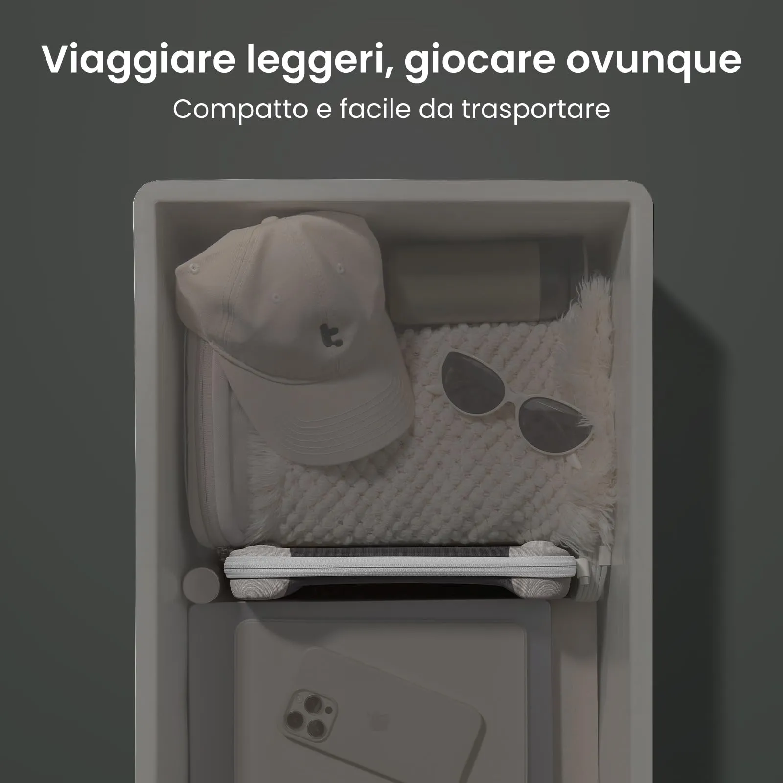 tomtoc Custodia per Nintendo Switch 2 (2025), Borsa da Trasporto Slim con 12 Slot per Cartucce, Protezione Livello Militare - immagine 7