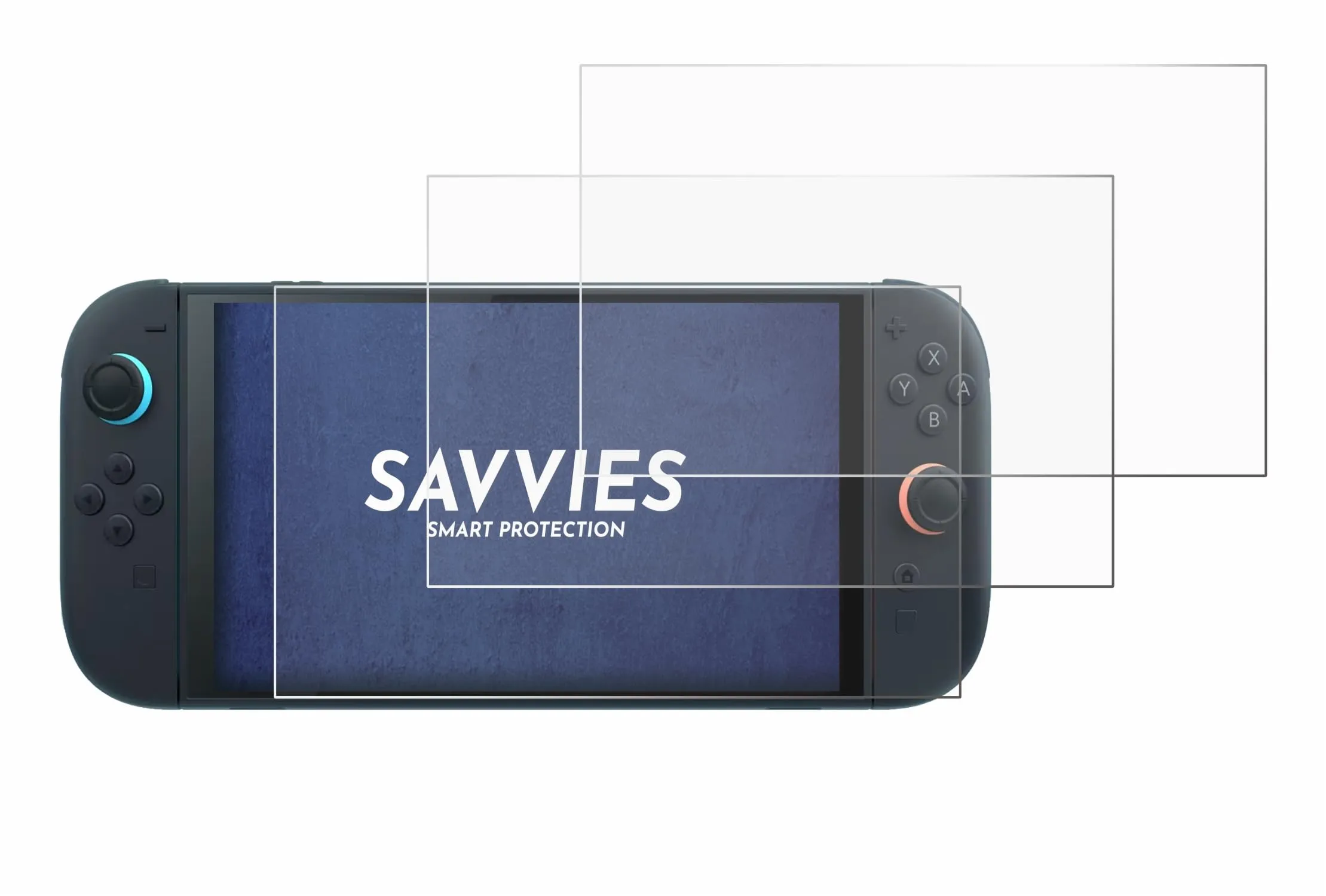 savvies Pellicola Protettiva per Nintendo Switch 2 (6 Pezzi) - immagine 2