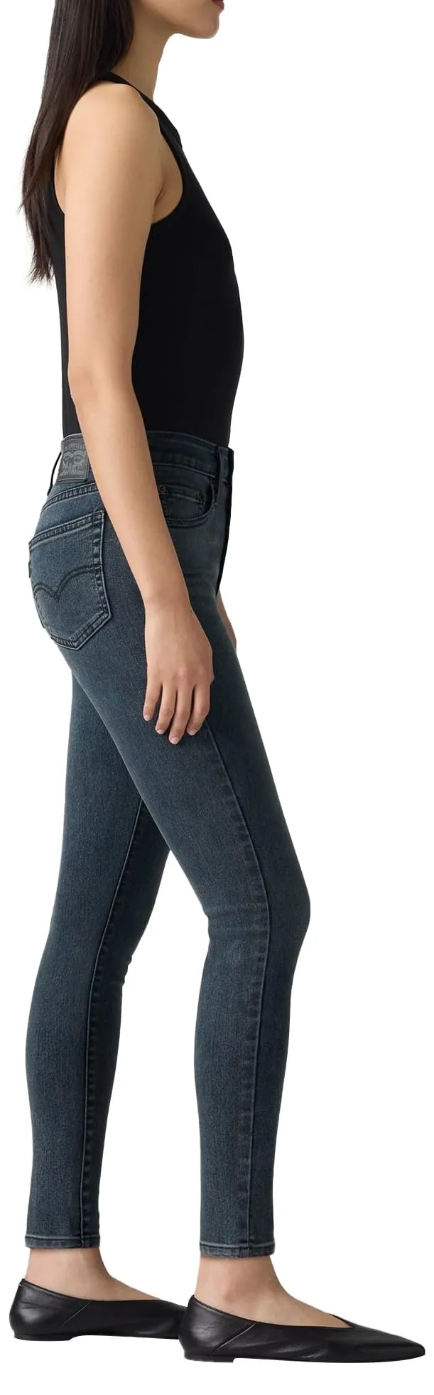 Levi's 721 High Rise Skinny Jeans Donna - Exit Stage Left - 28W / 32L - immagine 7