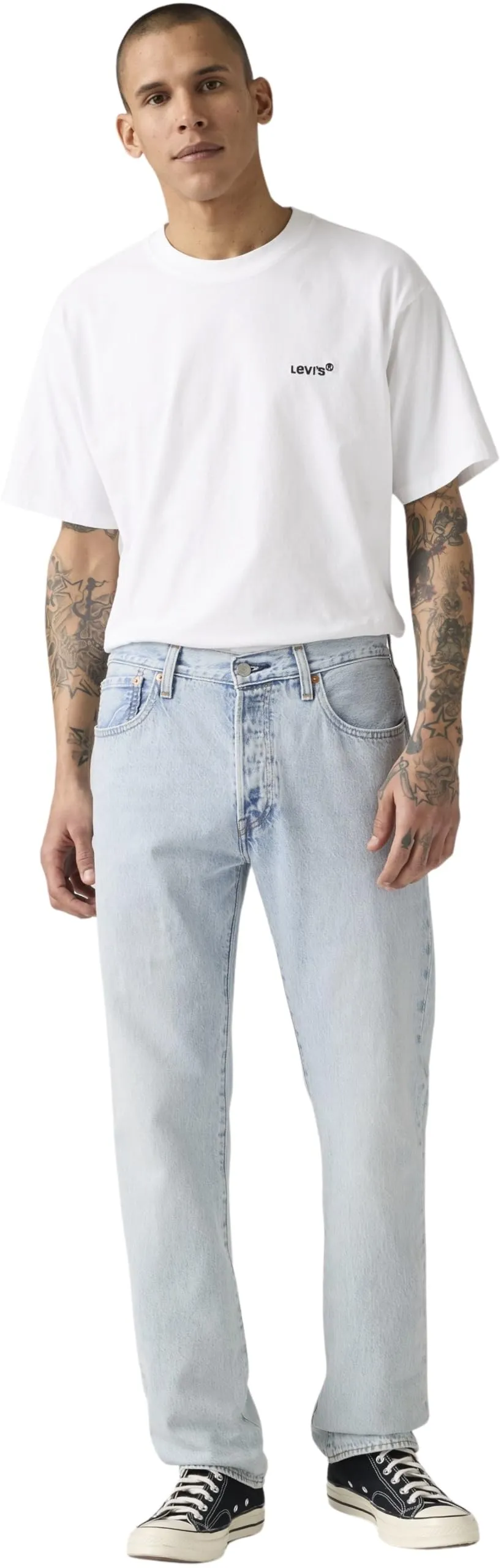 Levi's 501 Original Fit Jeans, Brightside, 31W x 30L - immagine 4