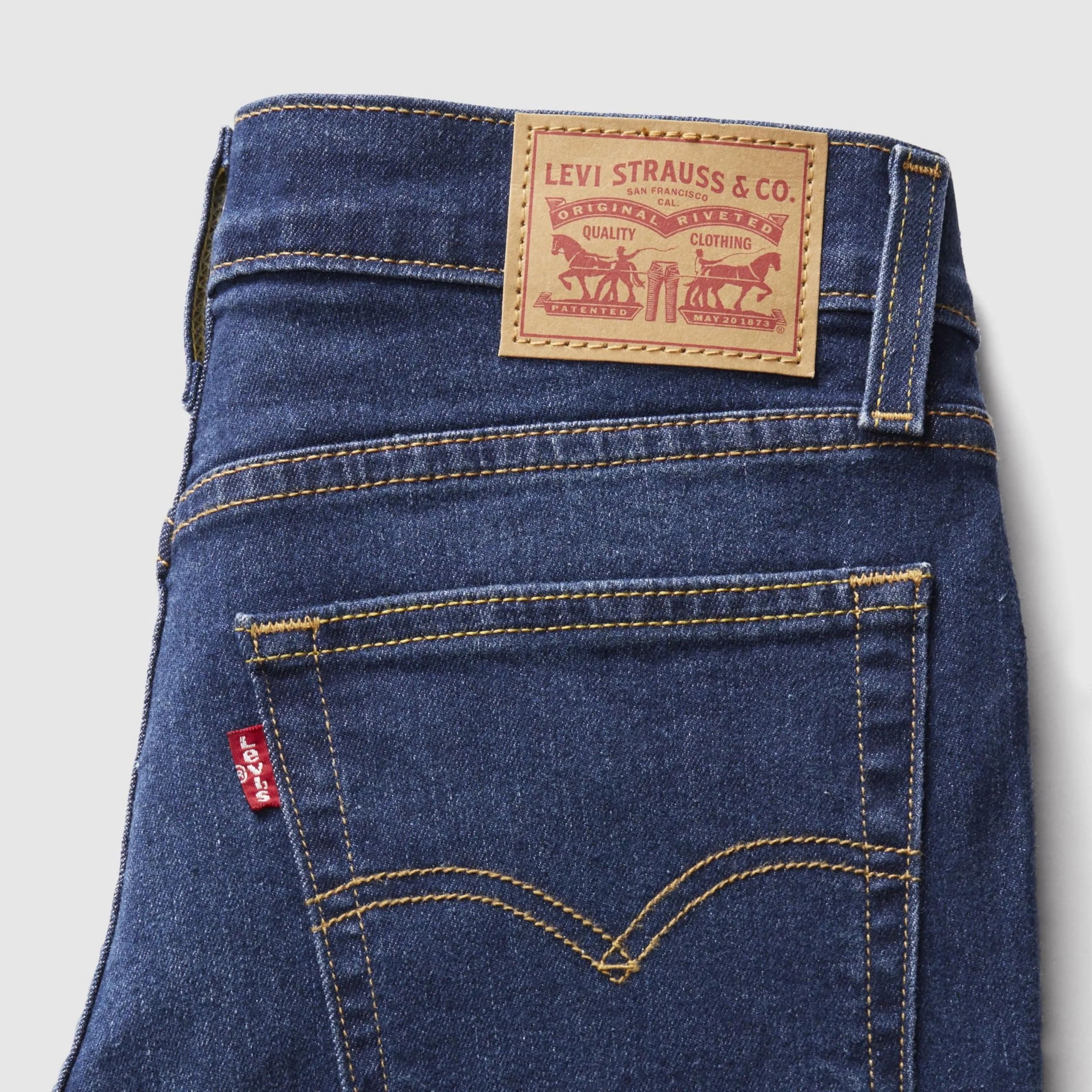 Levi's 724 High Rise Straight Jeans, Chelsea Carbon Glow, 26W / 30L - immagine 6