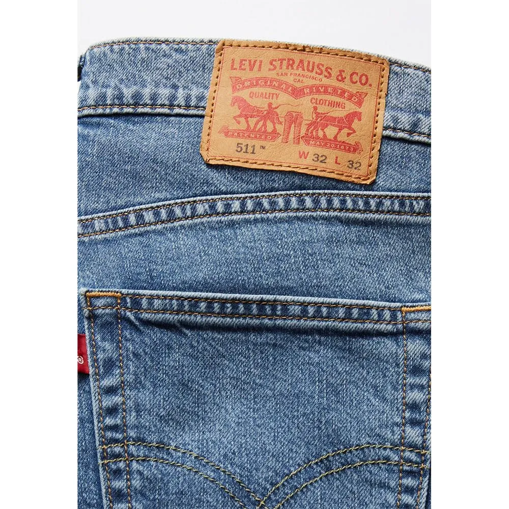 Levi's 511 Slim v5 Jeans Uomo, Remain Calm, 32W / 32L - immagine 5