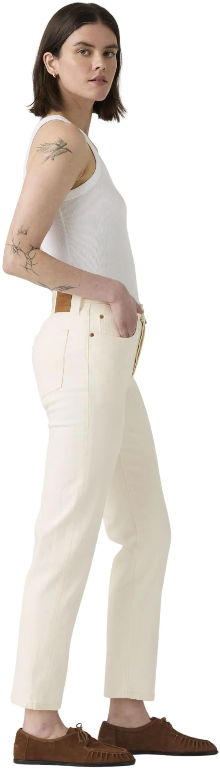 Levi's 501 Crop Jeans Donna - Surprise Guest, 28W / 28L - immagine 2