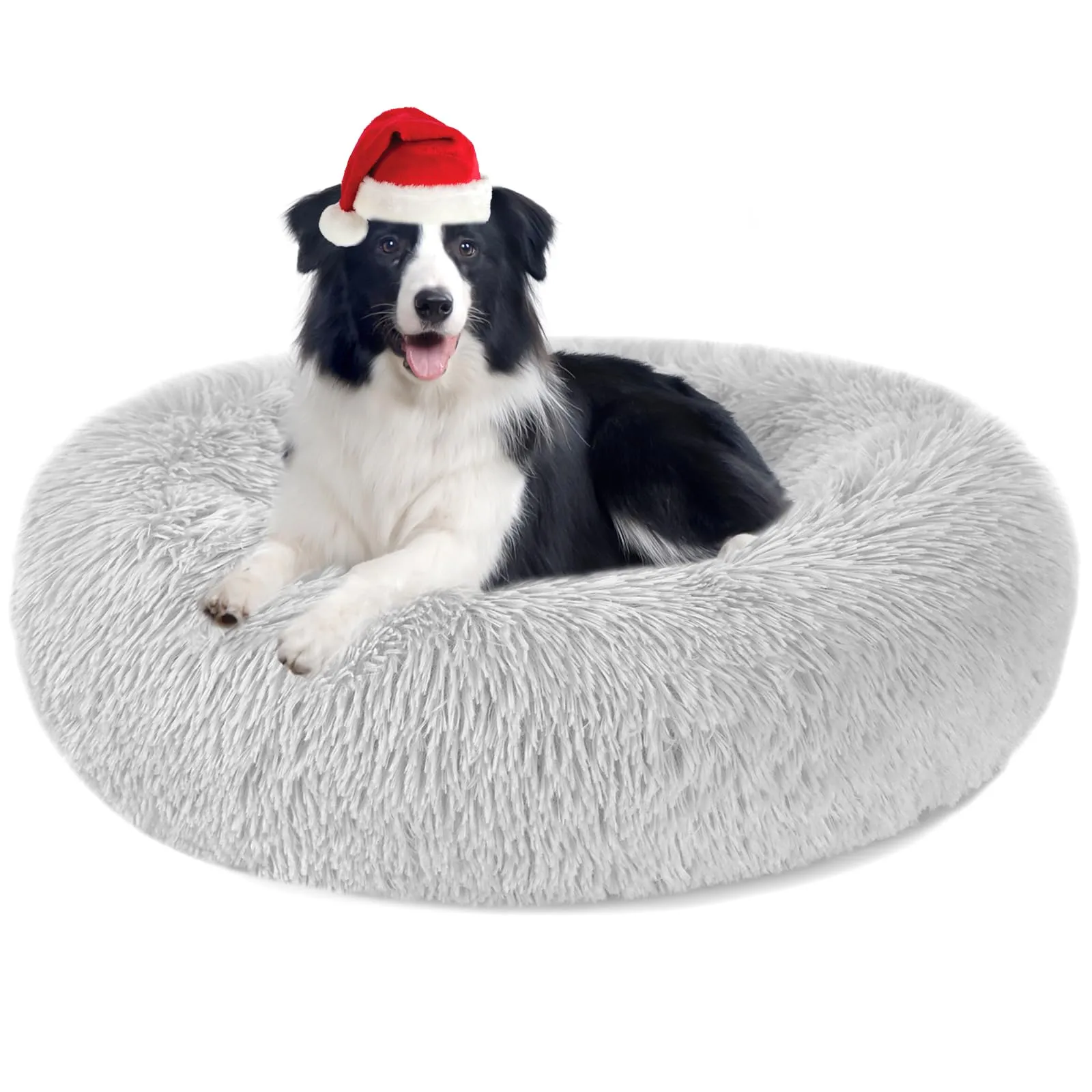 Nepfaivy Cuccia per Gatti e Cani da Interno, Grigio Chiaro, 70 x 70 x 20 cm - immagine 1