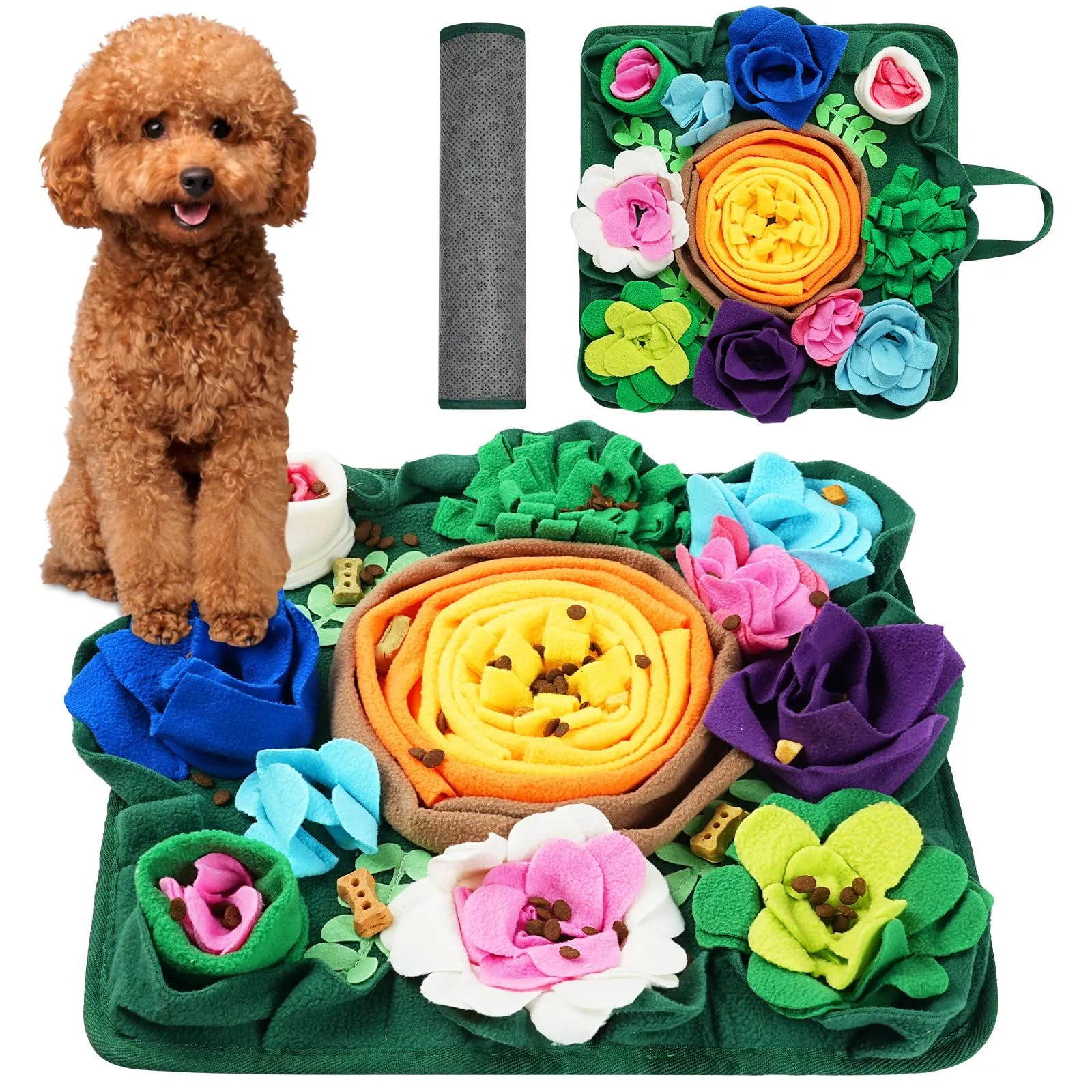 OSDUE Tappeto Olfattivo per Cani 40 x 40 cm - immagine 1
