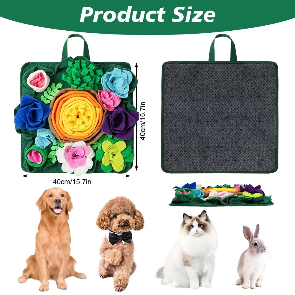 OSDUE Tappeto Olfattivo per Cani 40 x 40 cm - immagine 2