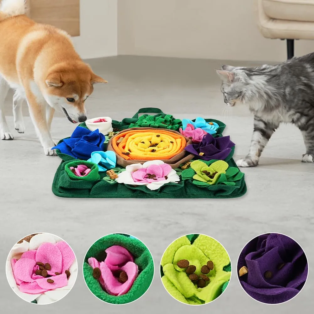 OSDUE Tappeto Olfattivo per Cani 40 x 40 cm - immagine 3