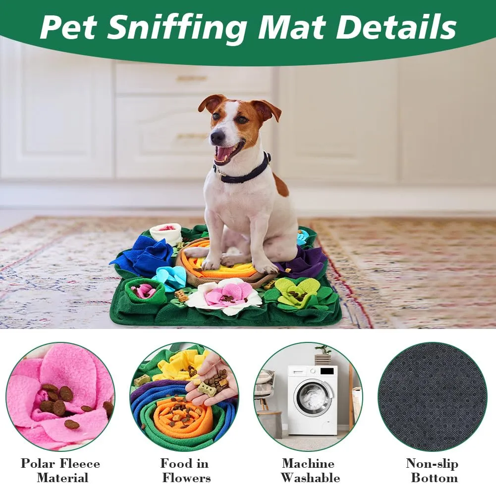 OSDUE Tappeto Olfattivo per Cani 40 x 40 cm - immagine 6