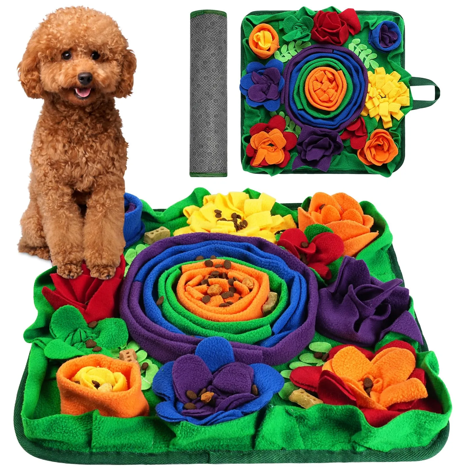 OSDUE Tappeto Olfattivo per Cani, 40 x 40 cm - immagine 1