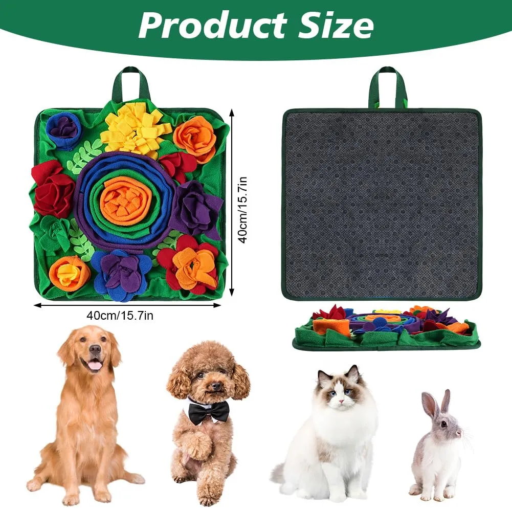 OSDUE Tappeto Olfattivo per Cani, 40 x 40 cm - immagine 2
