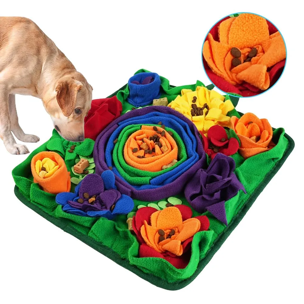 OSDUE Tappeto Olfattivo per Cani, 40 x 40 cm - immagine 8