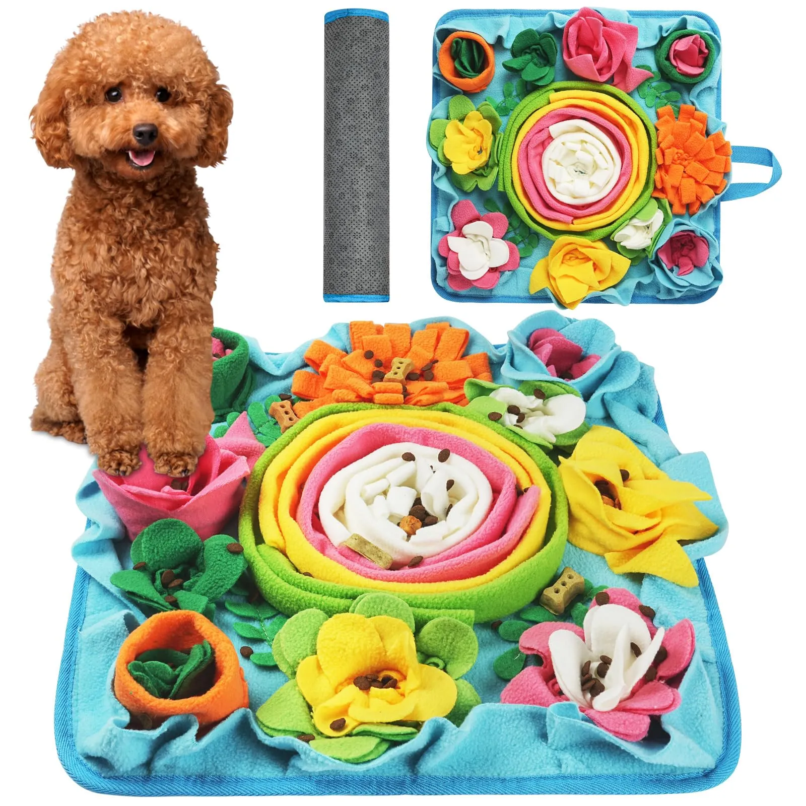 OSDUE Tappeto Olfattivo per Cani, 40 x 40 cm - immagine 1