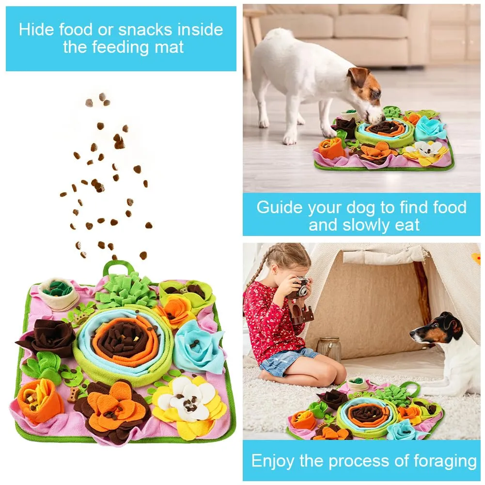 OSDUE Tappeto Olfattivo per Cani, 40 x 40 cm - immagine 4