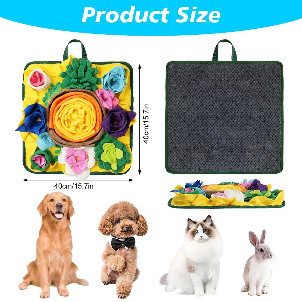 OSDUE Tappeto Olfattivo per Cani, 40 x 40 cm - immagine 2