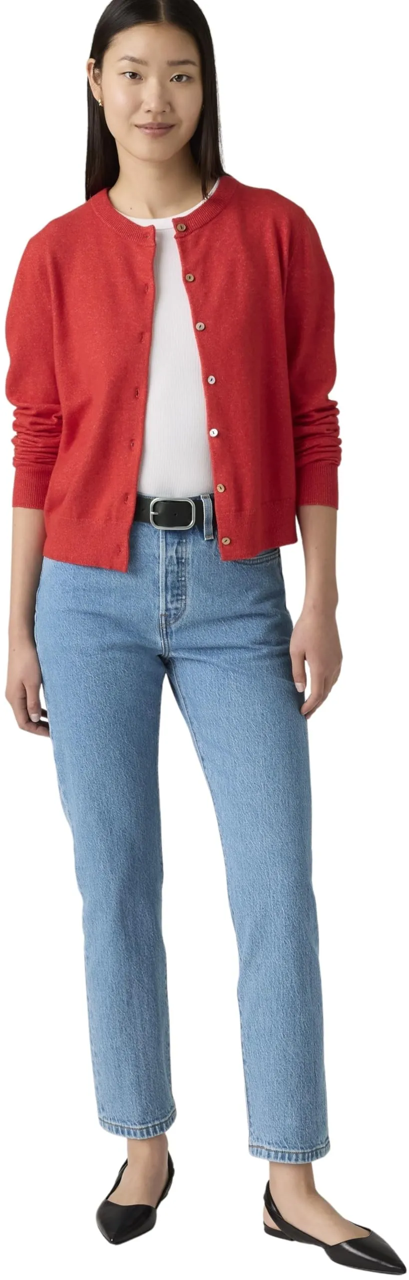 Levi's 501 Crop Women's Jeans Great Story 24W / 28L - immagine 5