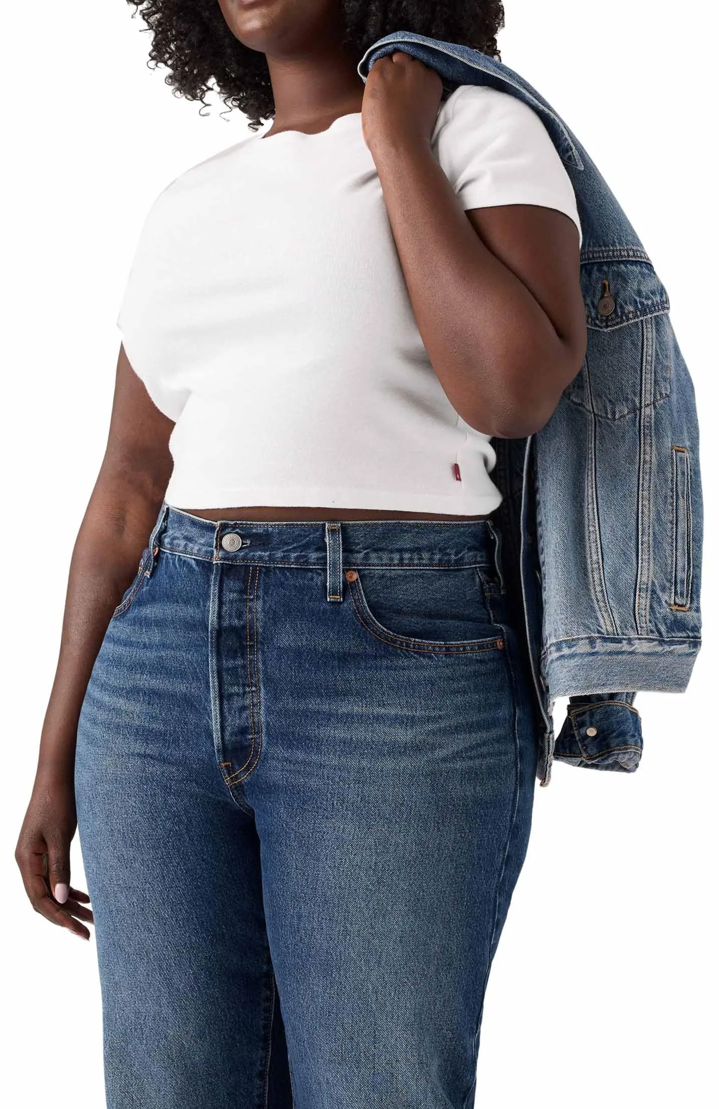 Levi's Women's 501 90s Jeans, Flash Full, 25W x 34L - immagine 3