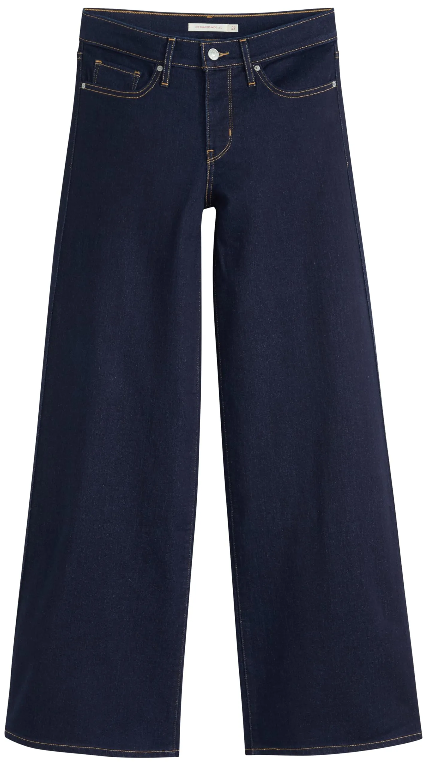 Levi's 318 Shaping Wide Leg Jeans, Darkest Sky, 28W x 30L - immagine 6