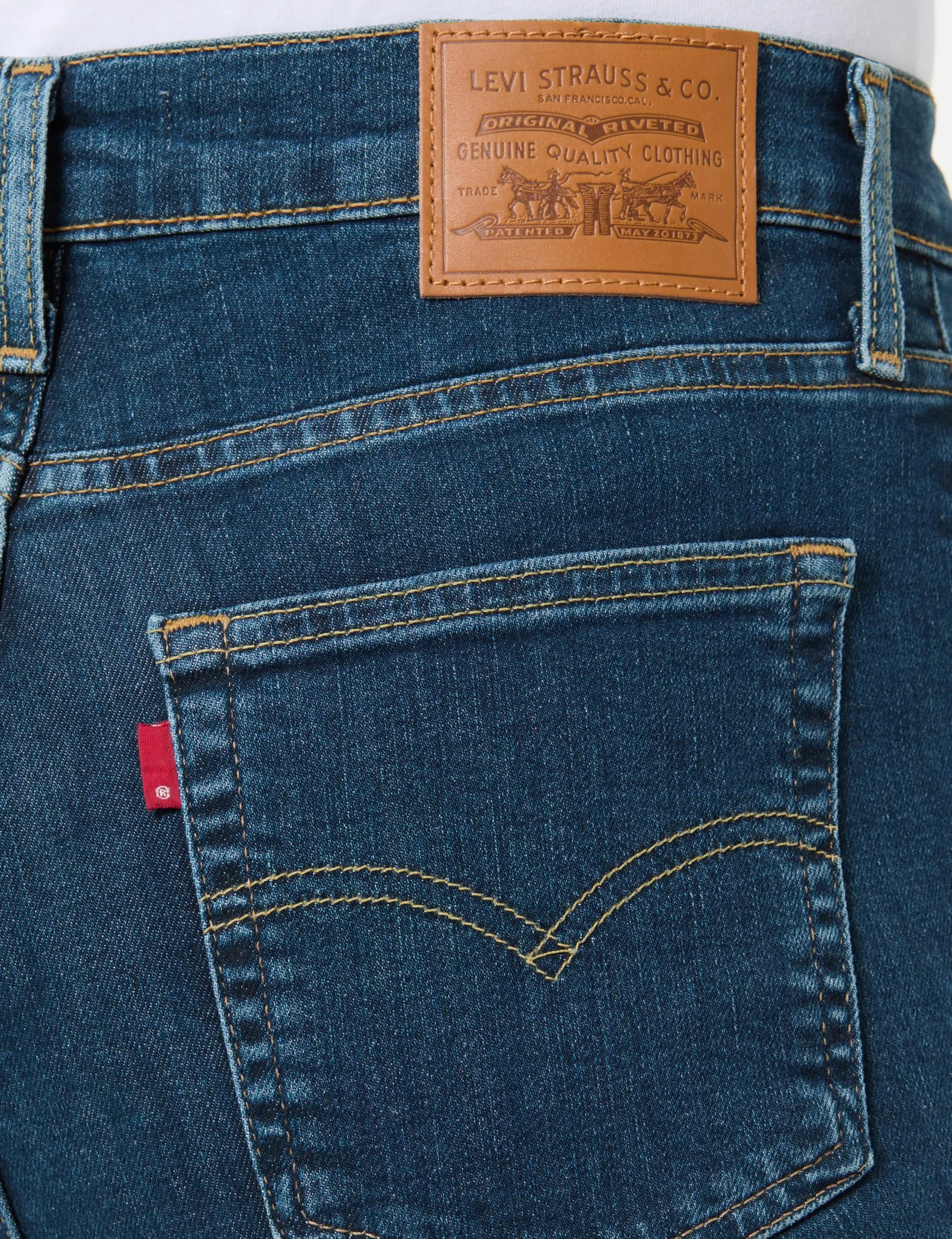 Levi's 724 High Rise Straight Jeans Donna, Torn Ball Gown, 30W / 30L - immagine 4