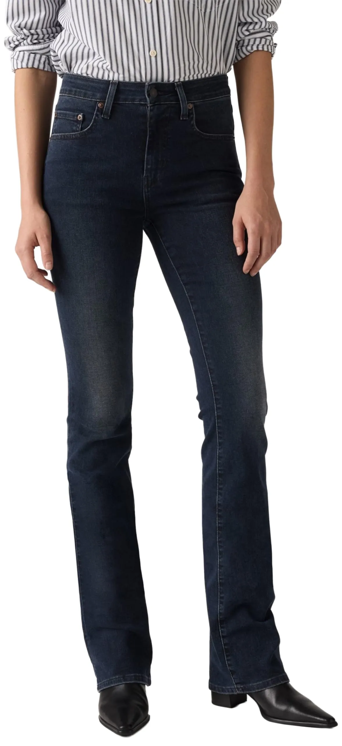 Levi's 725 High Rise Bootcut Jeans Donna - Stucco in The Sand, 26W / 32L - immagine 4