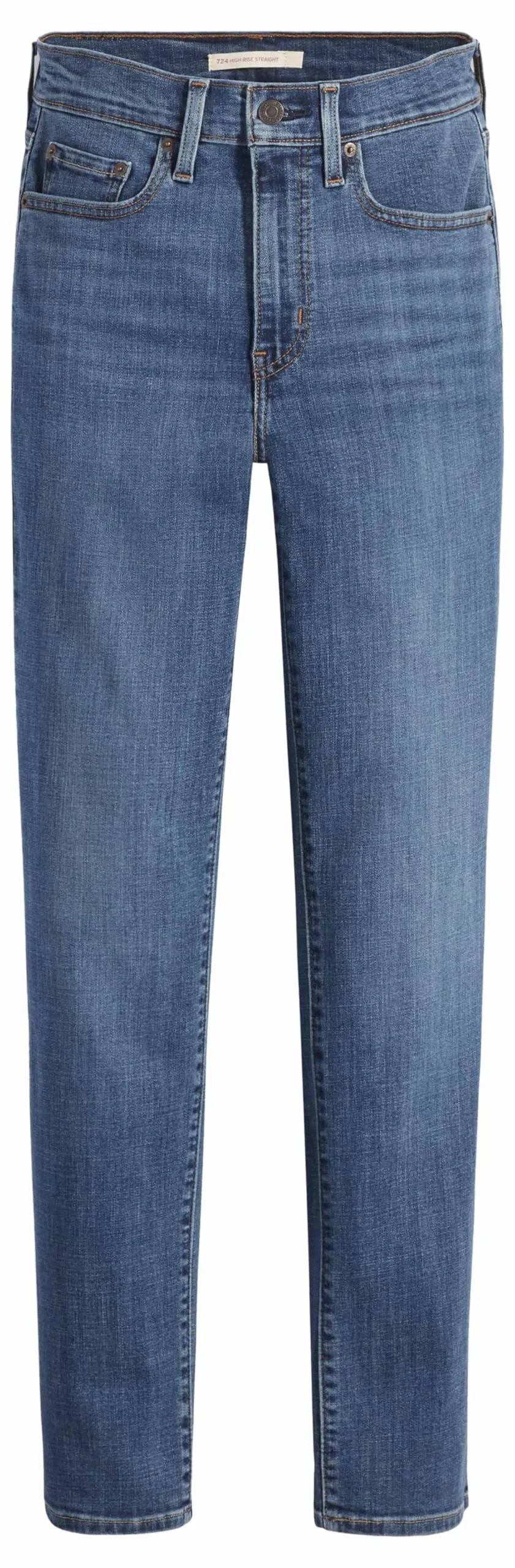 Levi's 724 High Rise Straight Jeans Donna - Way Back, 33W / 30L - immagine 6