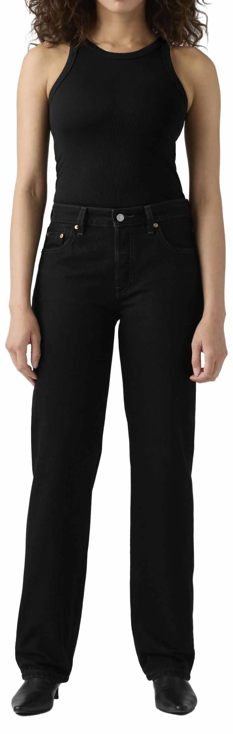 Levi's 501 '90s Jeans, Blacktop Rinsed, 25W x 34L - immagine 1