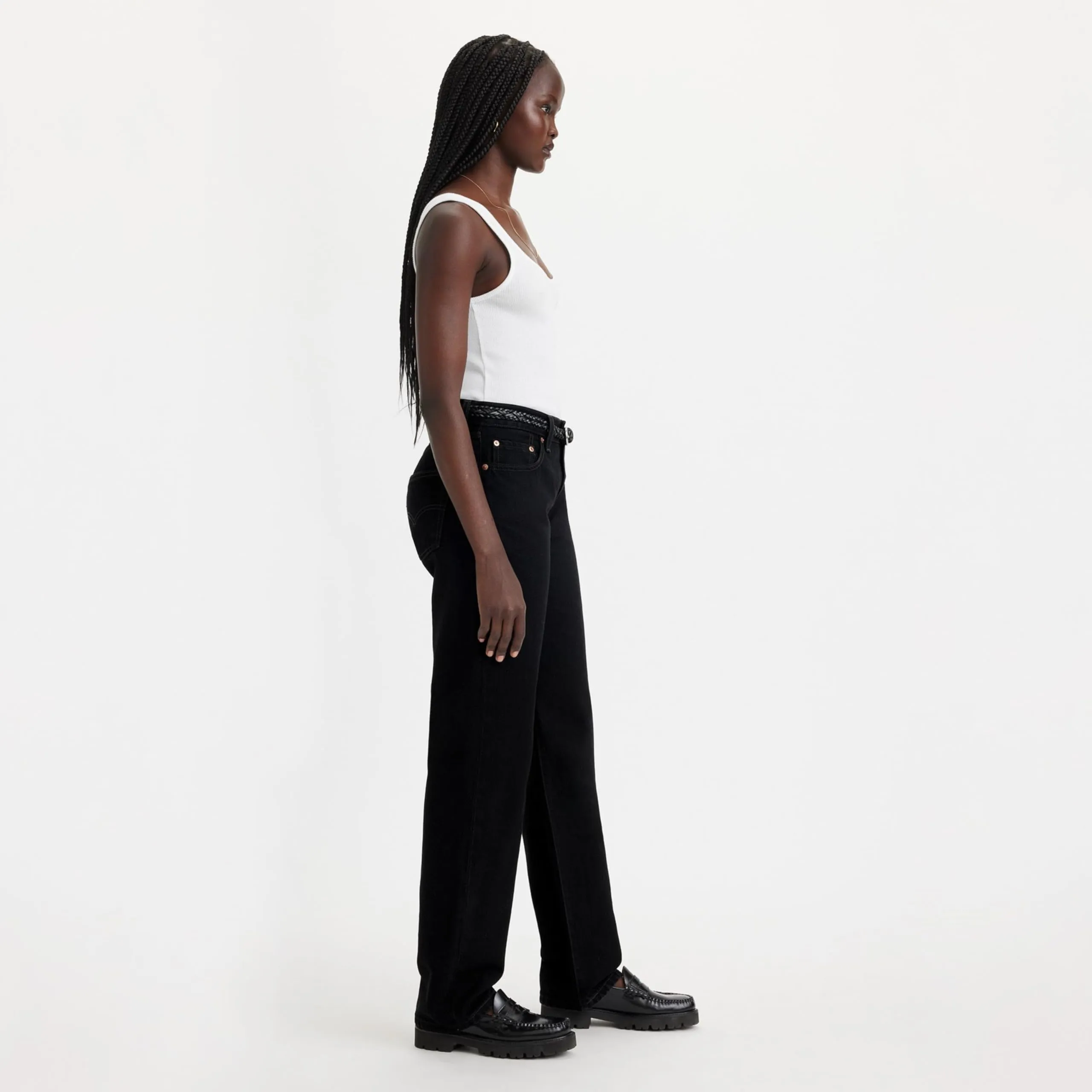 Levi's 501 '90s Jeans, Blacktop Rinsed, 25W x 34L - immagine 2