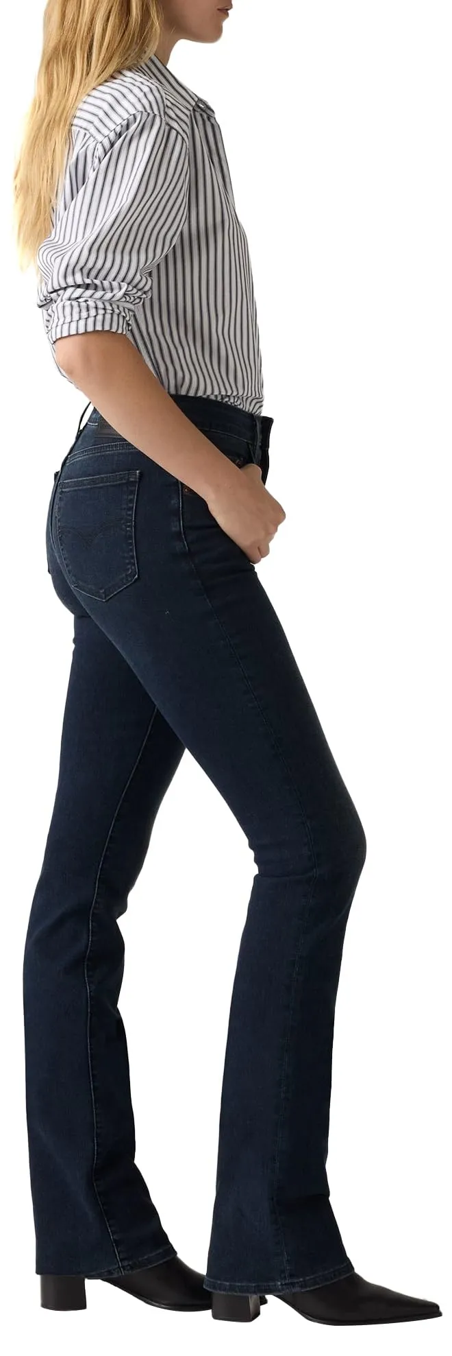 Levi's 725 High Rise Bootcut Jeans Donna, Stucco in The Sand, 27W / 32L - immagine 7