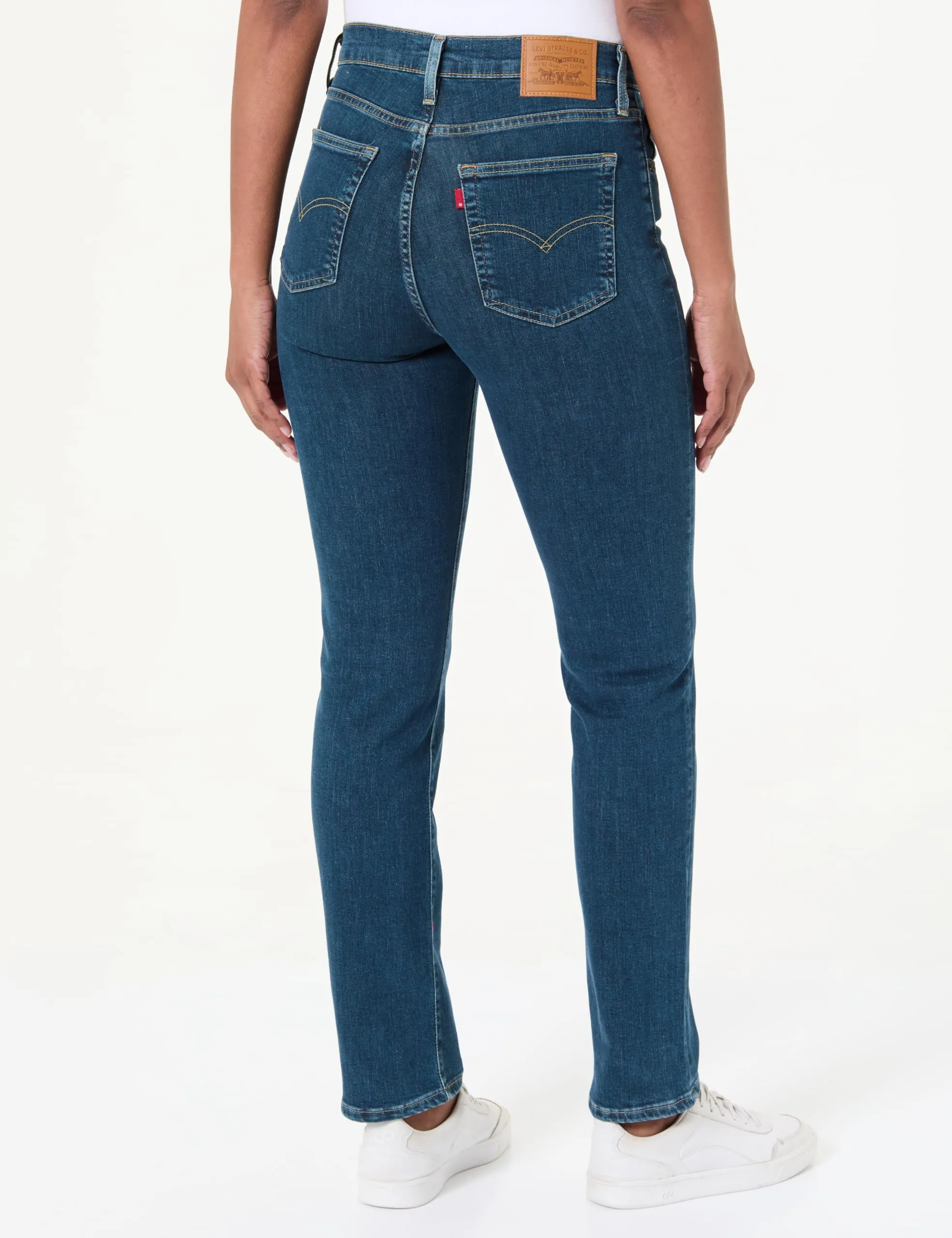 Levi's 724 High Rise Straight Jeans Donna, Torn Ball Gown, 26W / 32L - immagine 2