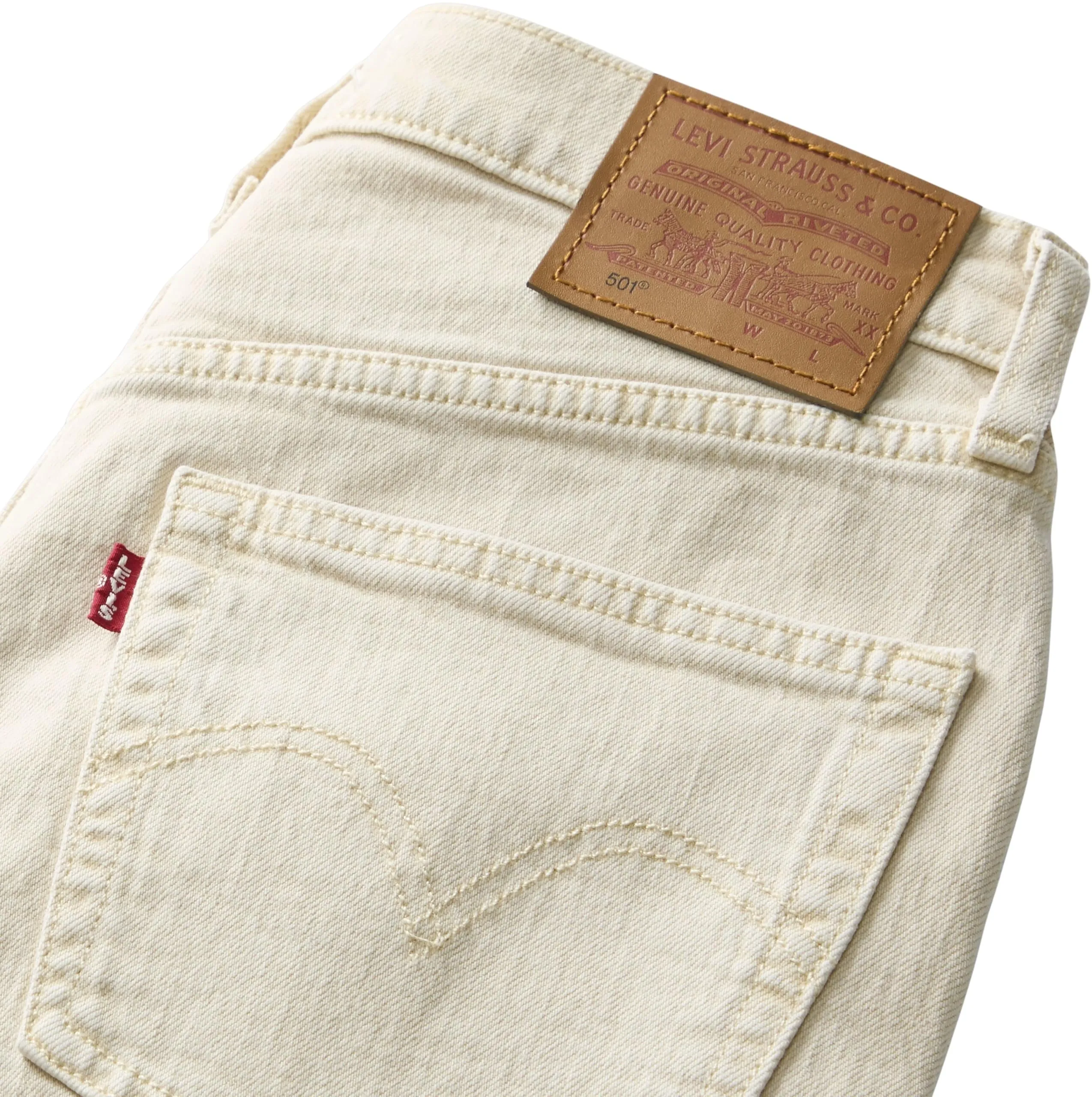 Levi's 501 Crop Jeans Donna - Spacey Brown Rice, 29W / 28L - immagine 7