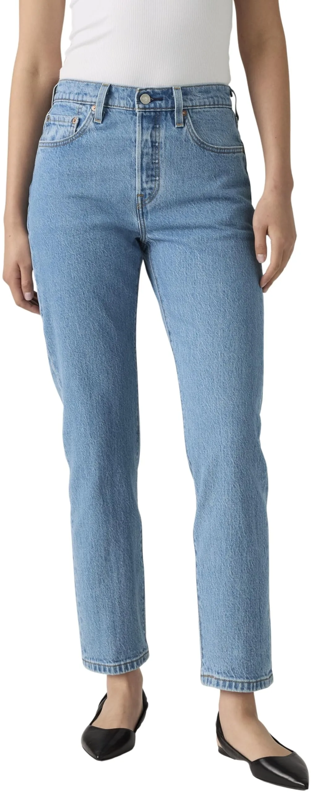 Levi's 501 Crop Jeans Donna Great Story 30W / 28L - immagine 1