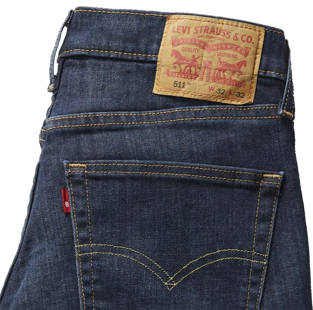 Levi's 511 Slim v5 Jeans Uomo, Haley's Comet ADV, 31W / 32L - immagine 7
