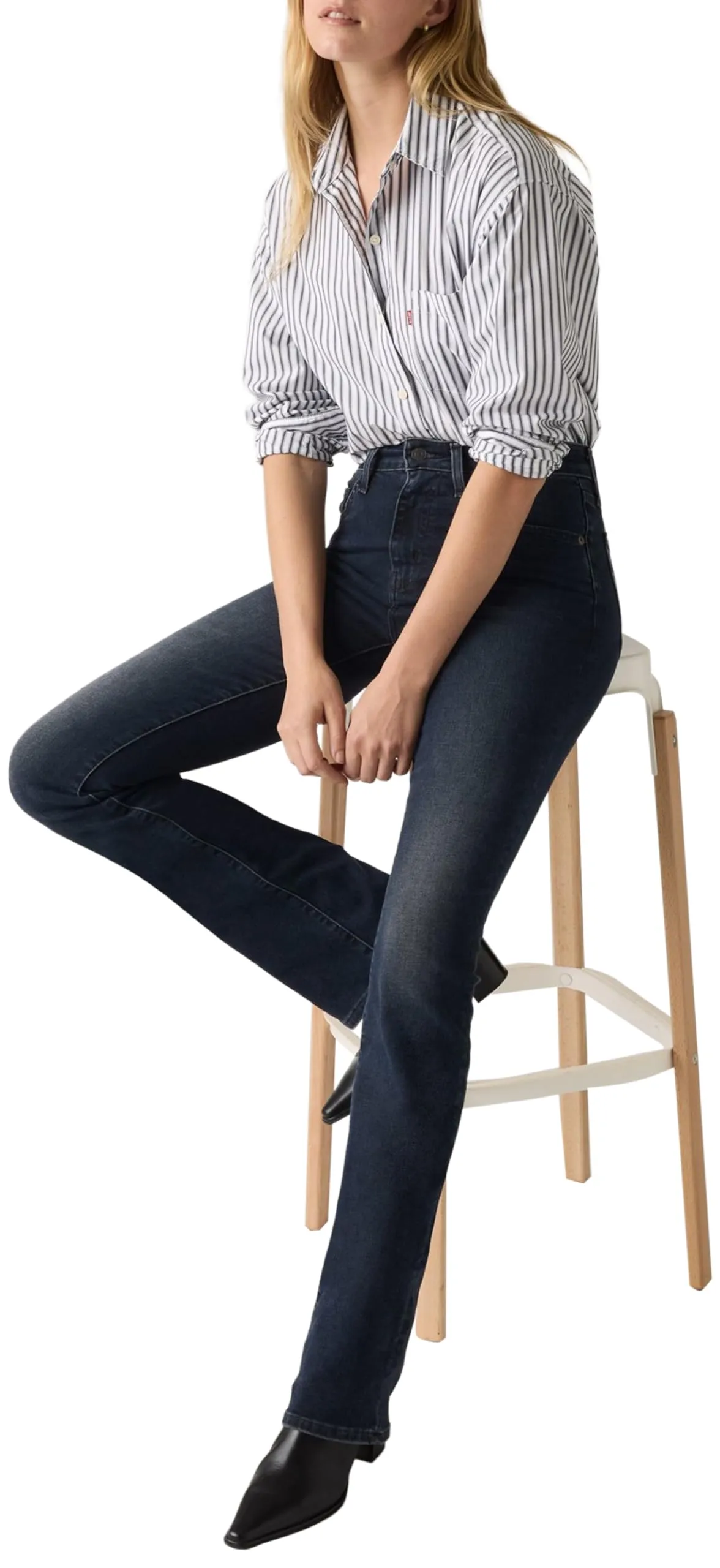 Levi's 725 High Rise Bootcut Jeans Donna, Stucco in The Sand, 26W / 30L - immagine 5