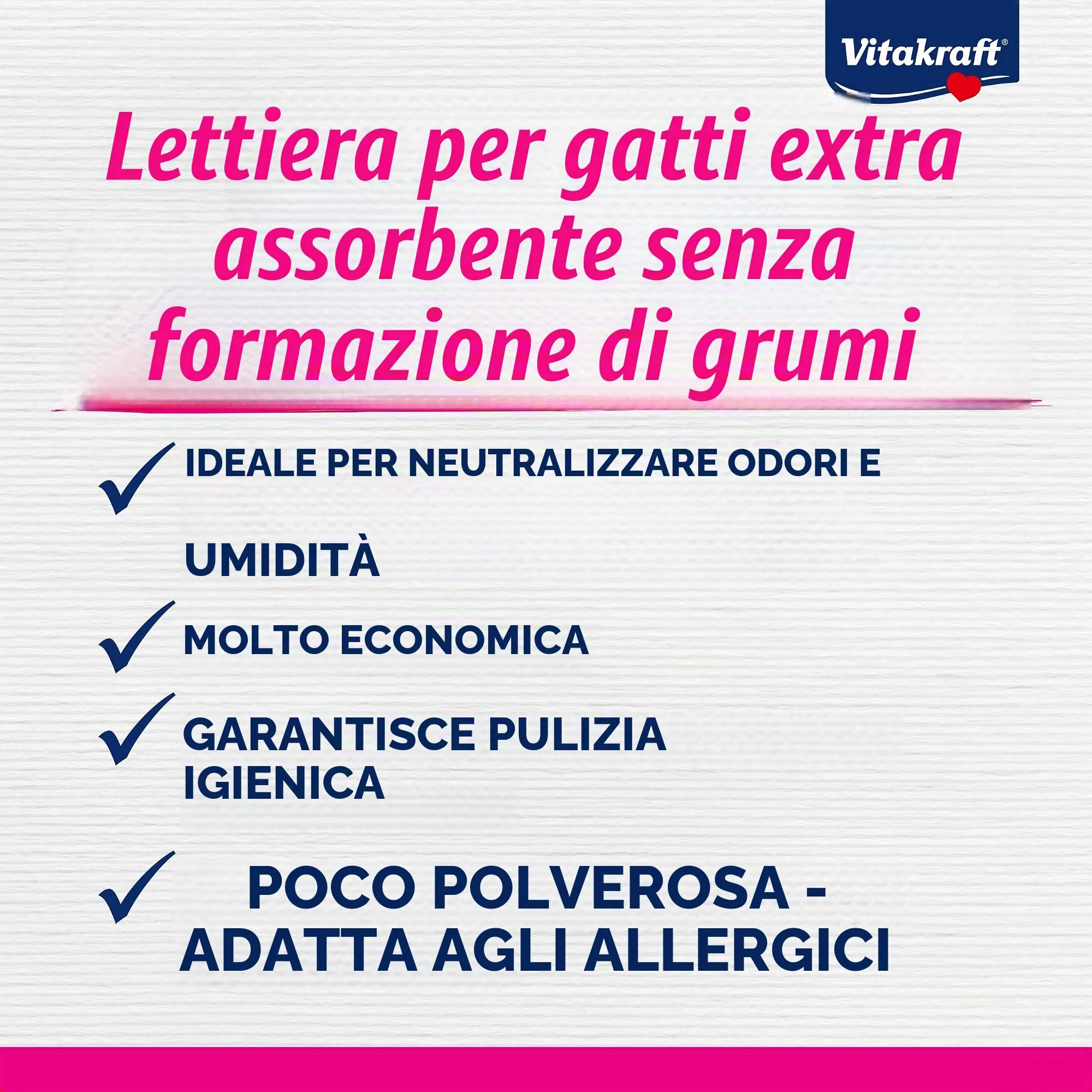 Vitakraft Magic Clean Lettiera per Gatti in Silicio, 5 L (2.2 kg) - immagine 3