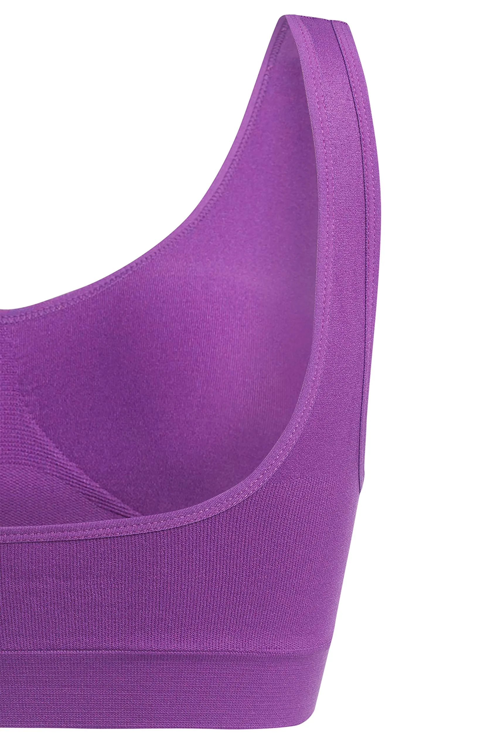 UnsichtBra Set di 3 Reggiseni Senza Ferretto, Senza Cuciture, Nero, Bianco, Beige - immagine 9