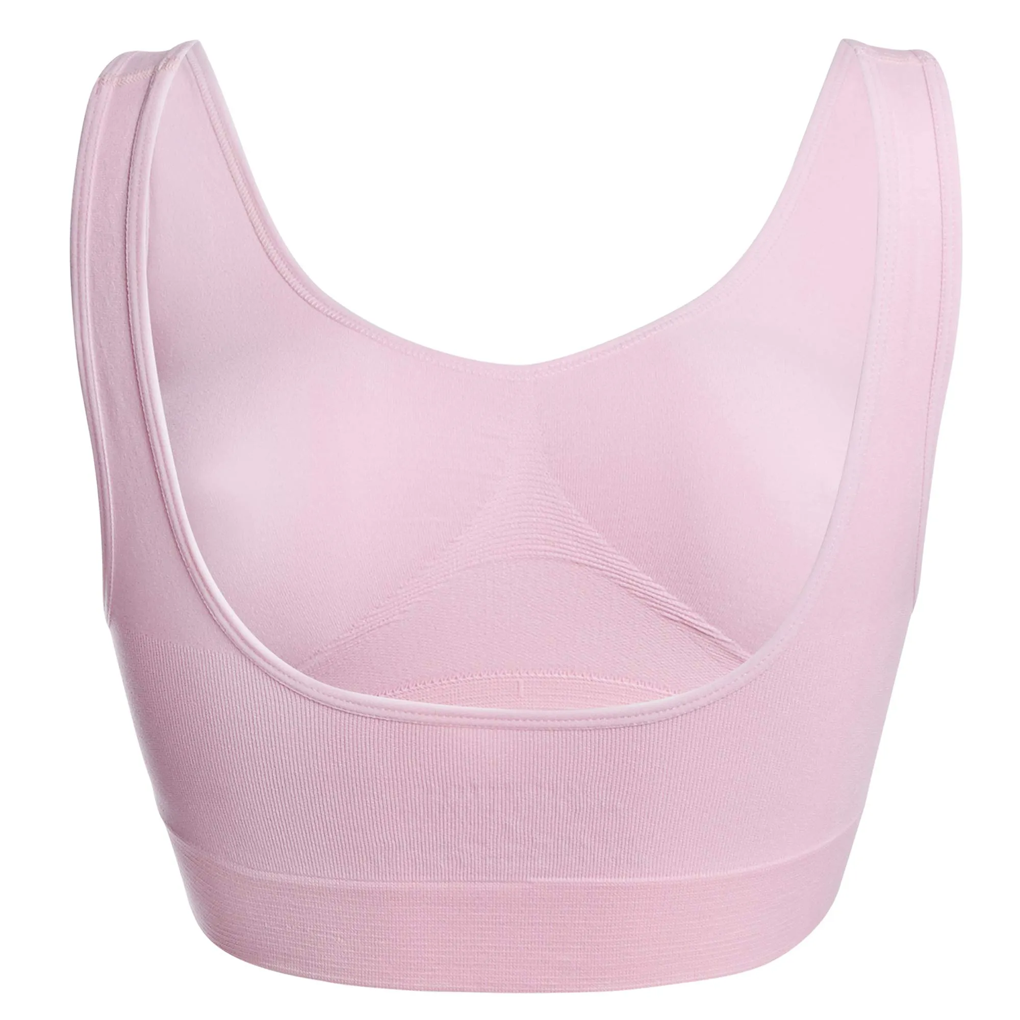 UnsichtBra Set di 3 Reggiseni Senza Ferretto, Senza Cuciture, Nero, Bianco, Beige - immagine 7