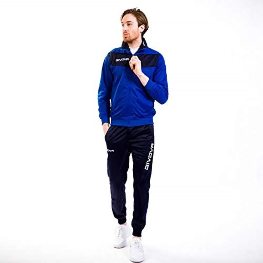 Givova Tuta Visa Triacetato Azzurro/Blu 3XS - immagine 4