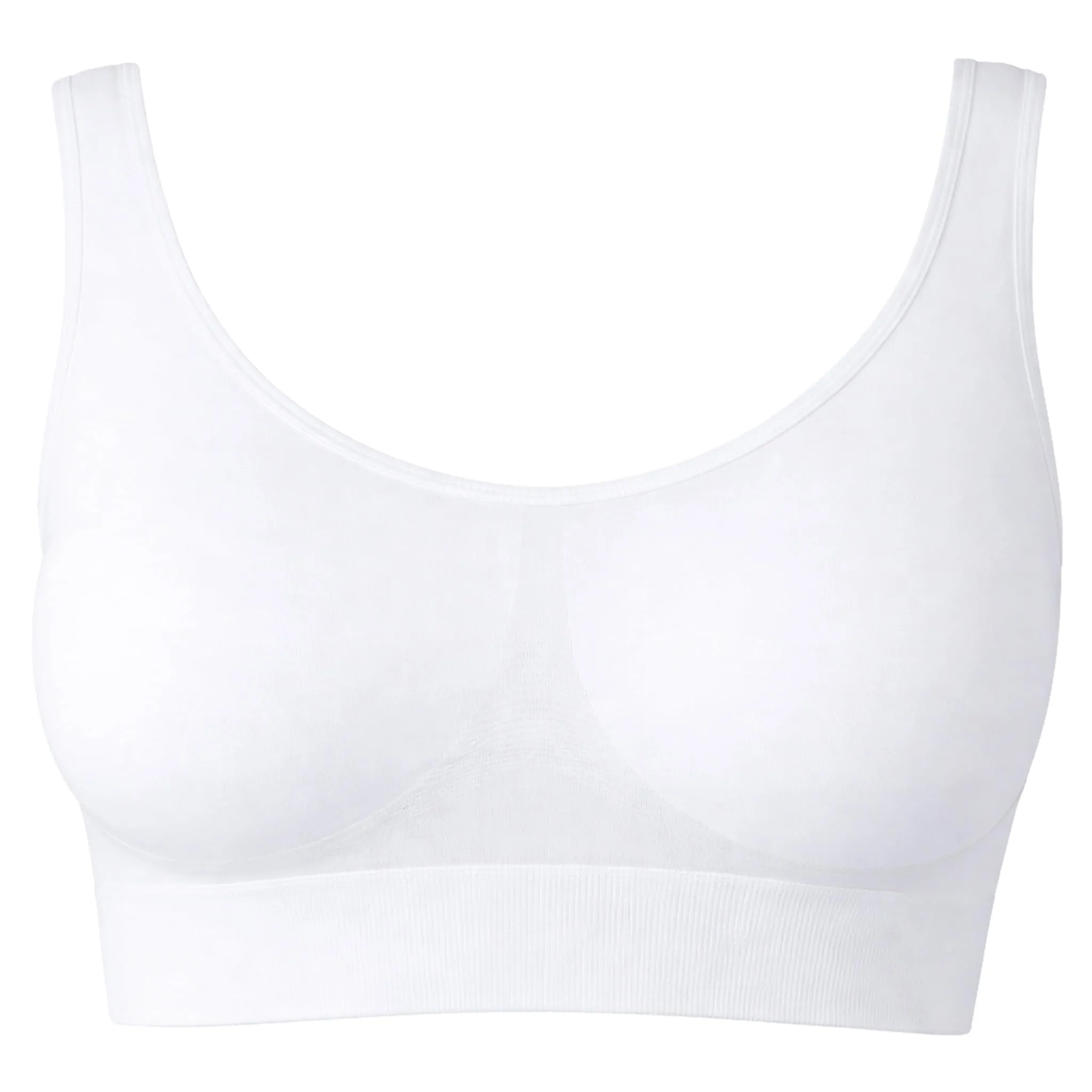 UnsichtBra Set di 3 Reggiseni Senza Ferretto e Senza Cuciture, Nero, Bianco, Beige - immagine 1