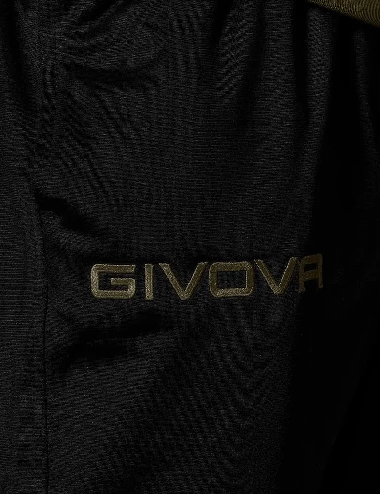 Givova Tuta Visa Triacetato Verde Militare/Nero 2XL - immagine 6