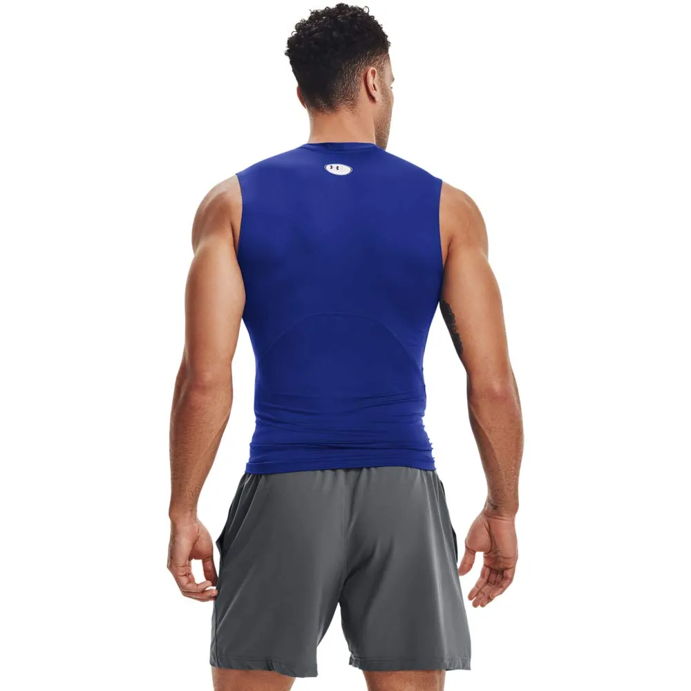 Under Armour Maglietta HeatGear senza maniche a compressione da uomo - immagine 2