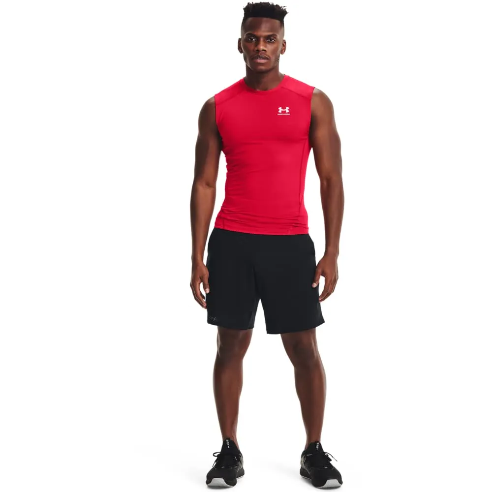 Under Armour Maglietta HeatGear senza maniche a compressione da uomo - immagine 3