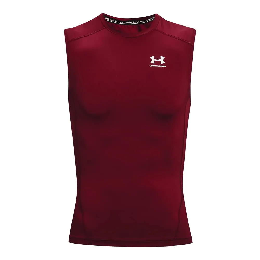 Under Armour HeatGear Maglietta senza maniche a compressione da uomo - immagine 6