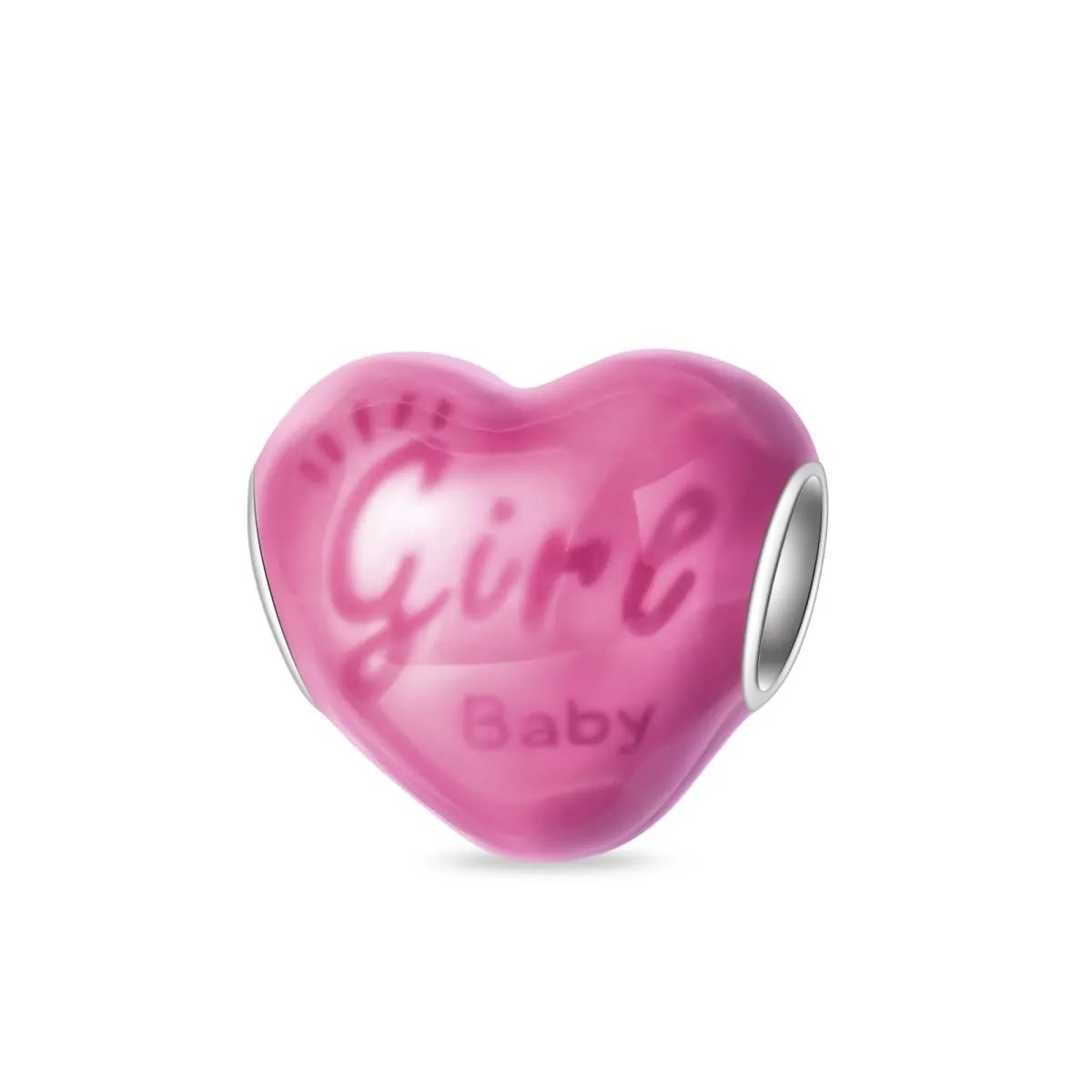 TINSLO Bead Charm Ciondolo in Argento Sterling 925 con Cubic Zirconia per Braccialetti e Collane Europee - immagine 4