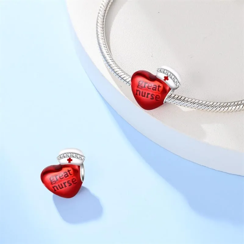 Pandach Bead Charm Ciondolo Argento Sterling 925 con Cubic Zirconia per Braccialetti e Collane Europei - immagine 2