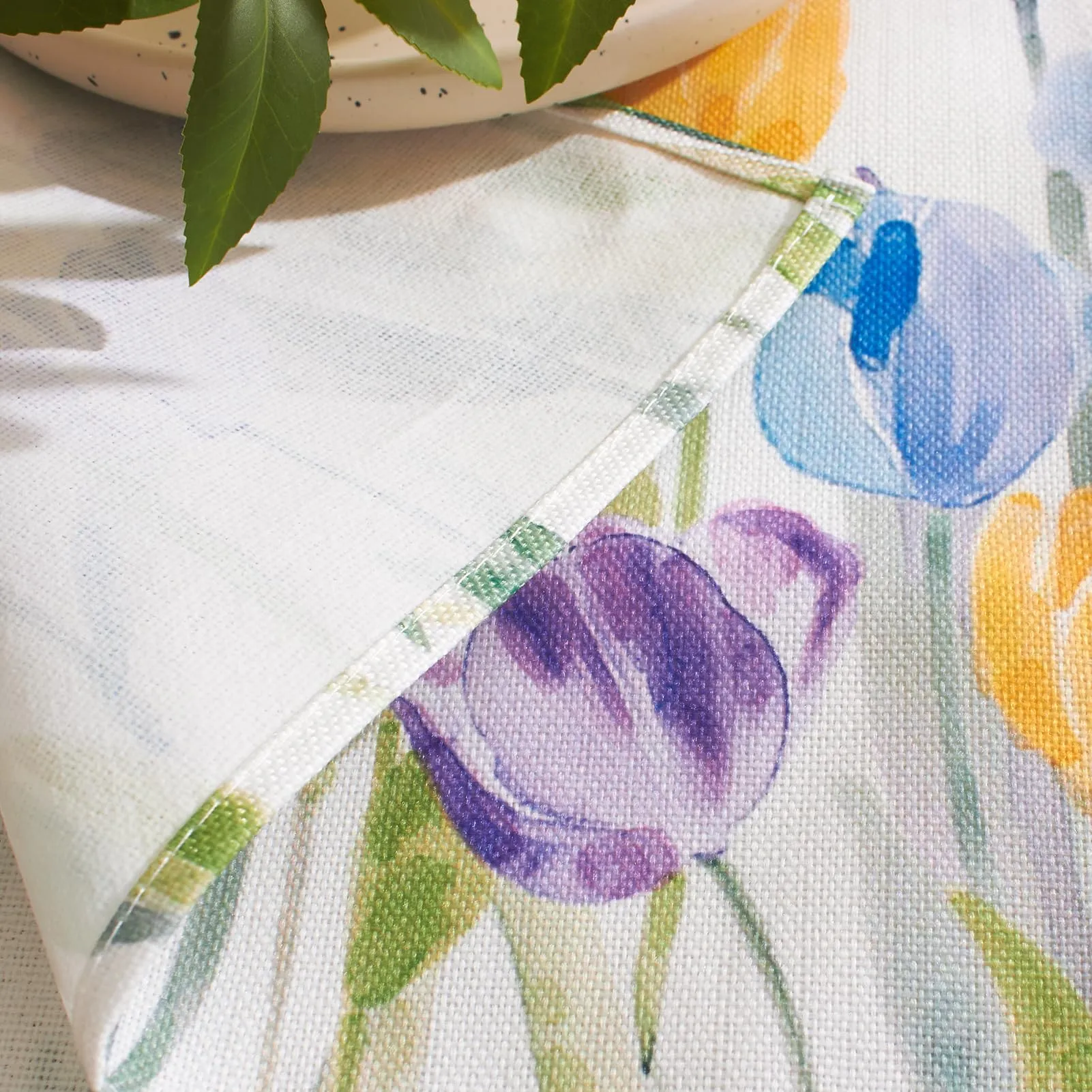 Softalker Runner da Tavolo Primaverile con Tulipani, 33 x 122 cm - immagine 4