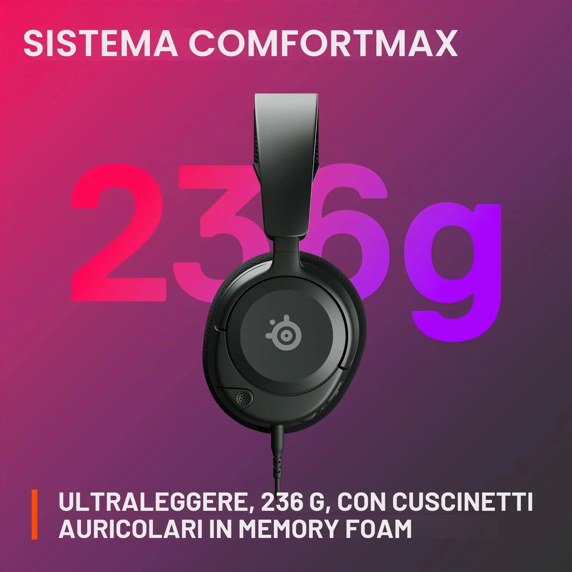 SteelSeries Arctis Nova 1 Gaming Headset - immagine 7