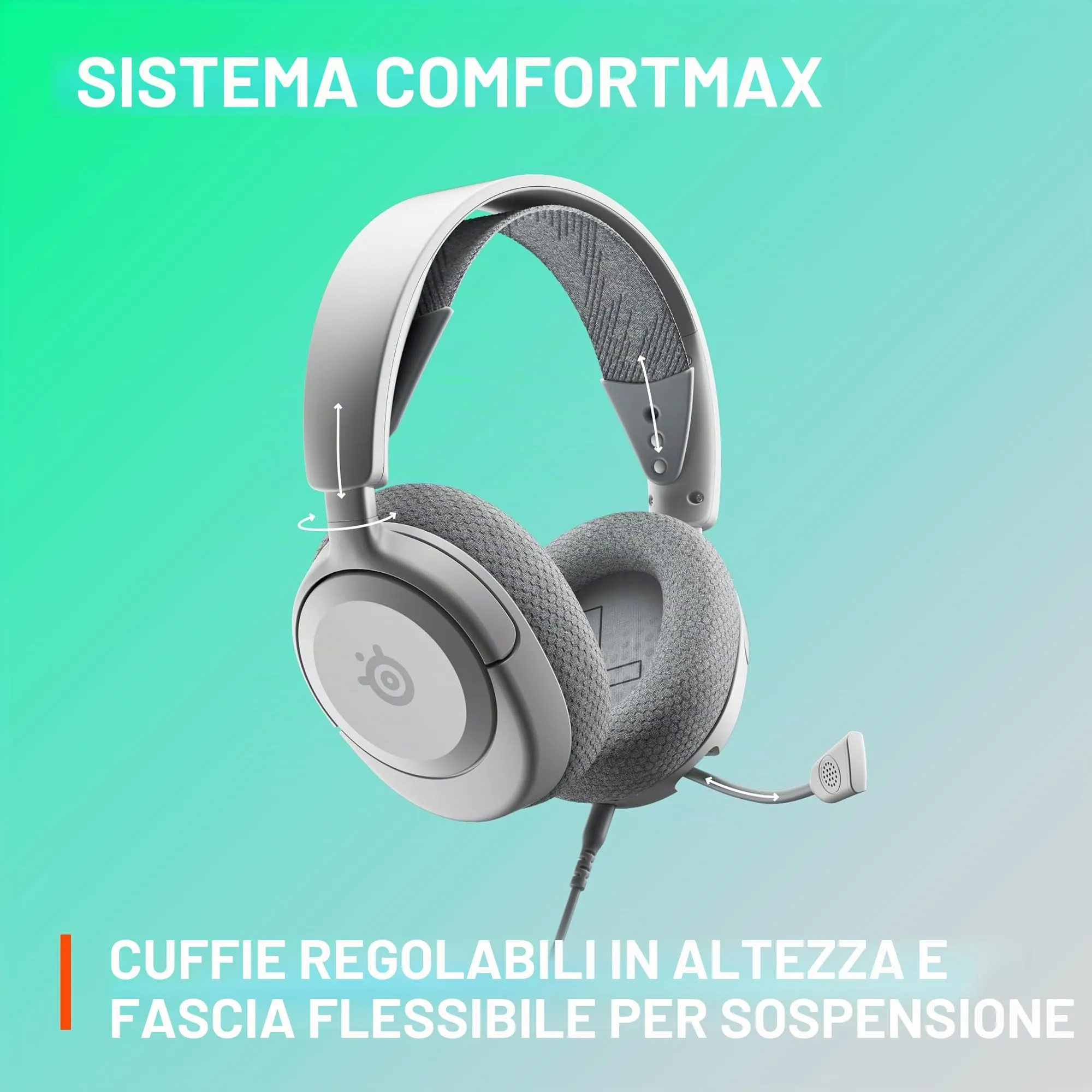 SteelSeries Arctis Nova 1 Cuffie da gioco multi-sistema - immagine 5