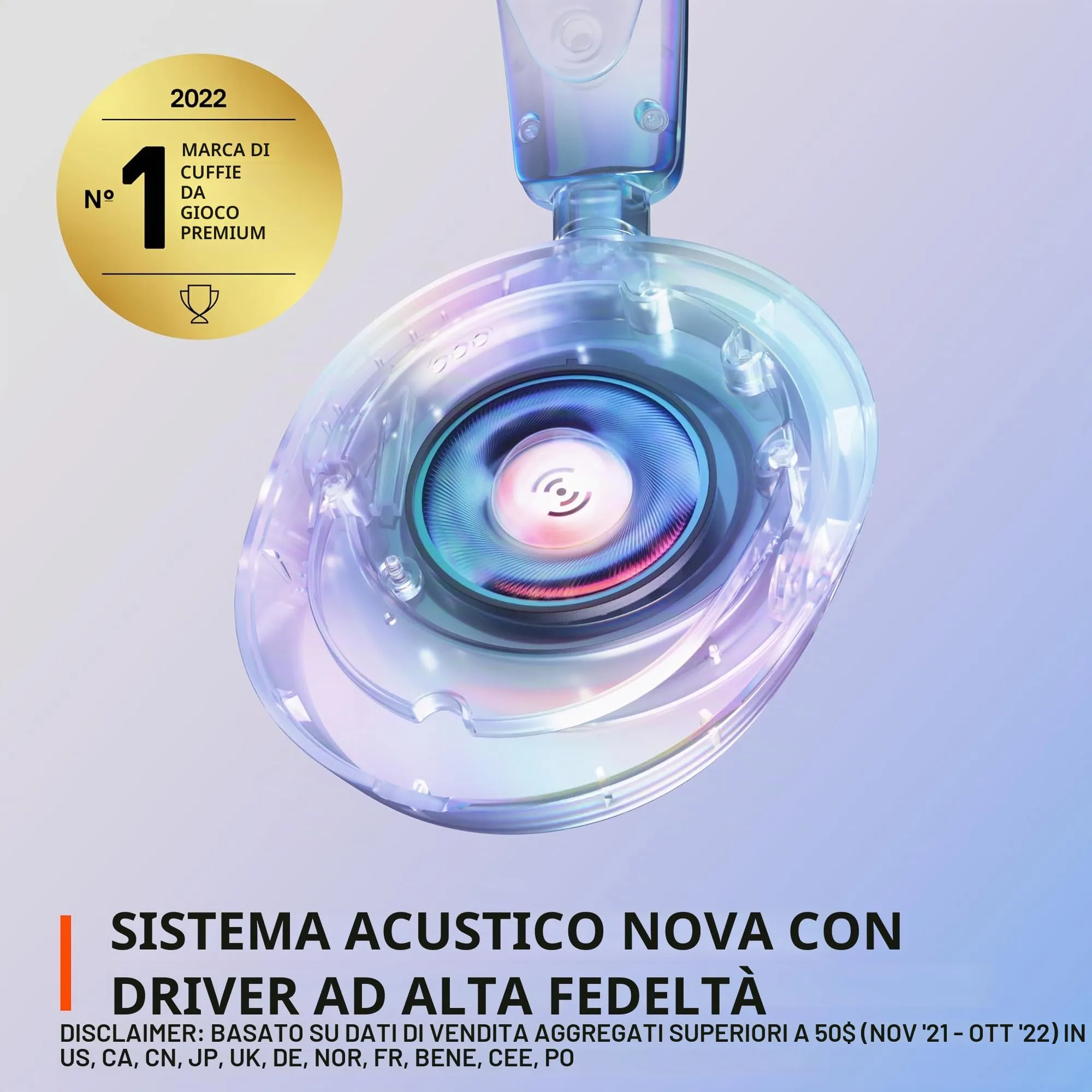 SteelSeries Arctis Nova 1 Cuffie da gioco multi-sistema - immagine 8