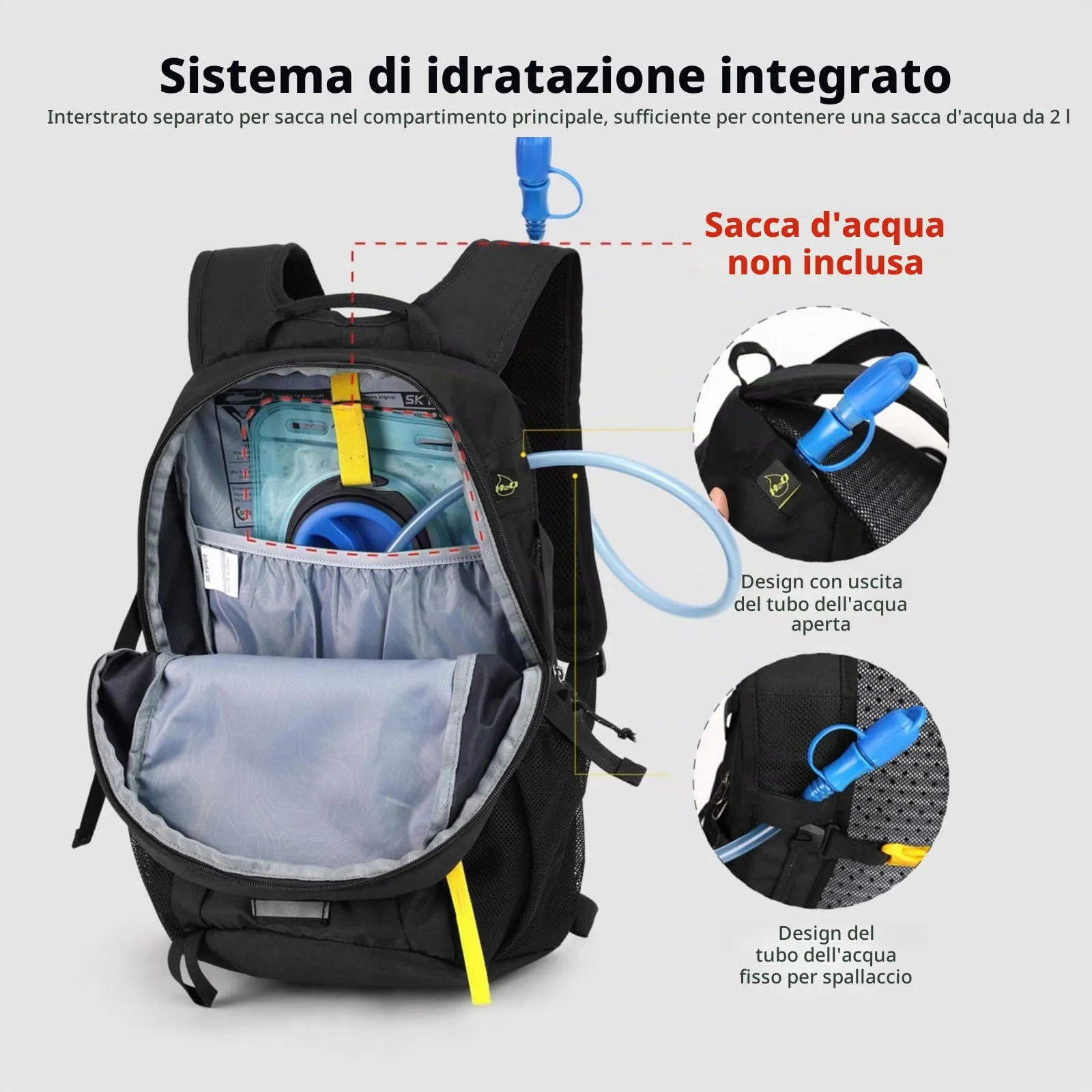 SKYSPER Zaino da Hiking 30L - immagine 6